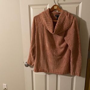 Sparkly pink sweater